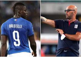 Mario Balotelli și Walter Zenga