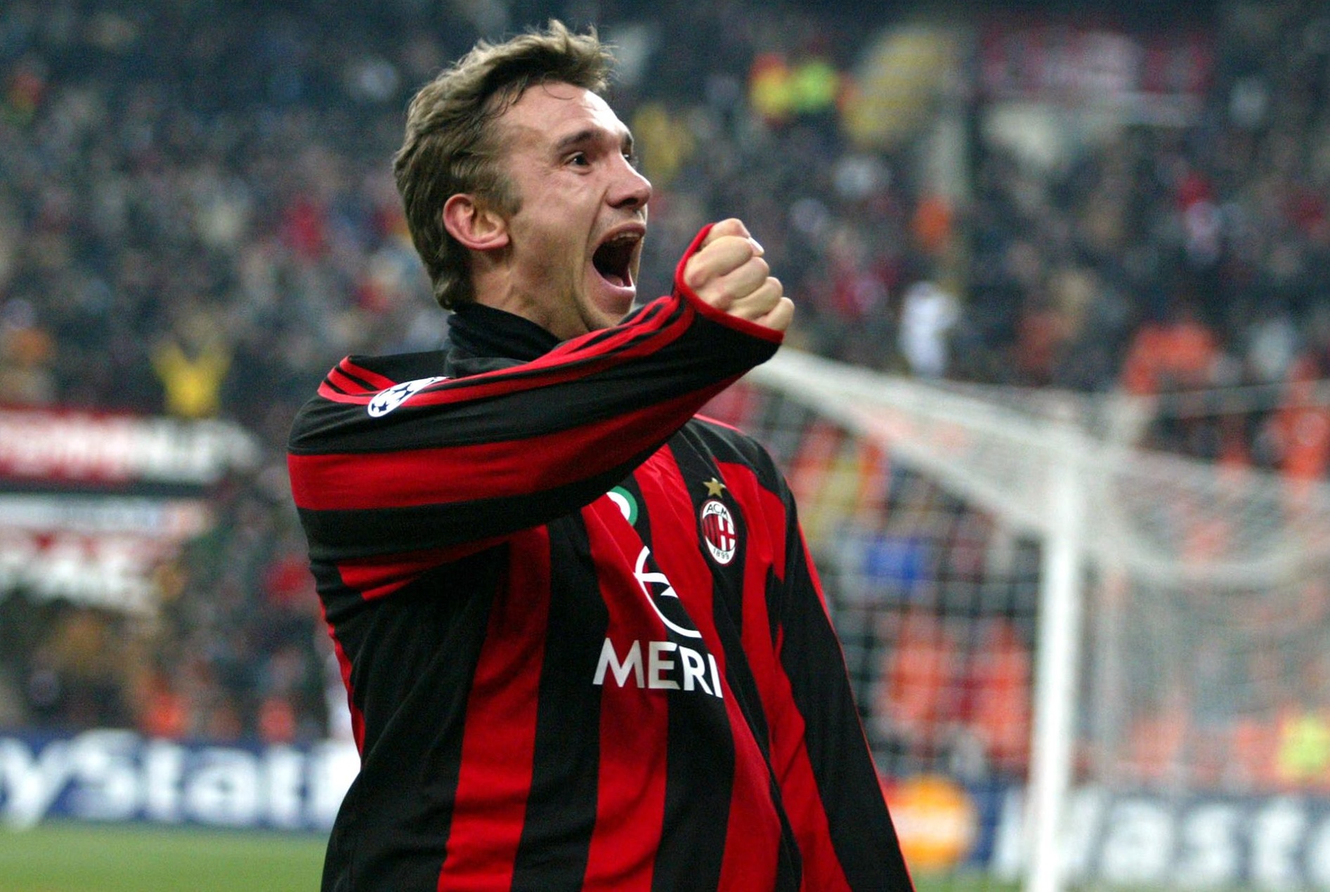 sevcenko - gol san siro - sursa FB AC MILAN - Ultima Faza